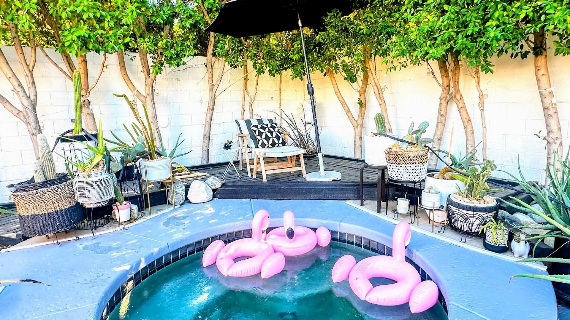 パーム・スプリングス The Twin Palms Art House - Vibrant, Design-Centric Oasis, 2 Mi To Downtownヴィラ 0*,